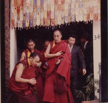 H.H. Dalai Lama at KDK