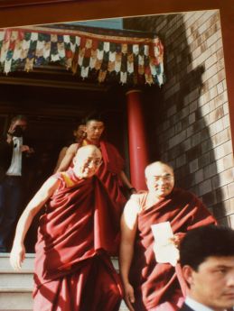 H.H. Dalai Lama at KDK