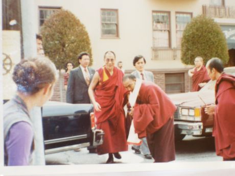 H.H. Dalai Lama at KDK