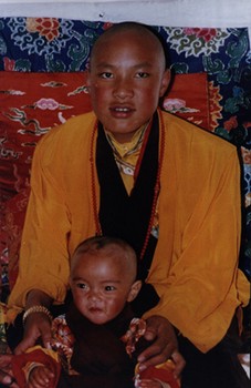 H.H. Karmapa and Dabzang Rinpoche