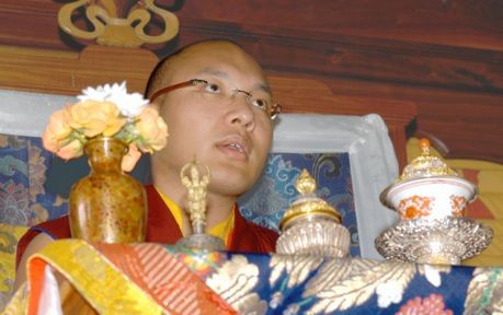 H.H. 17th Karmapa at KDK