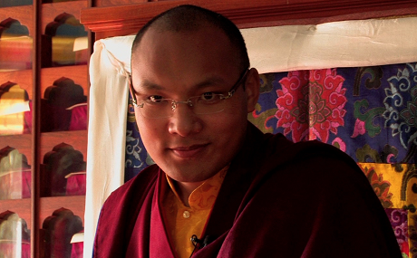 H.H. 17th Karmapa at KDK