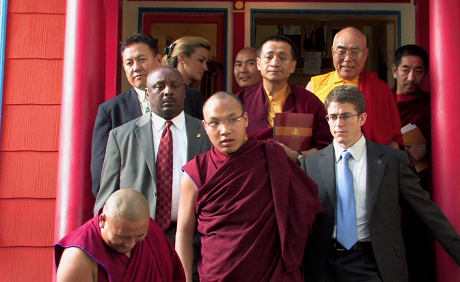 H.H. 17th Karmapa at KDK