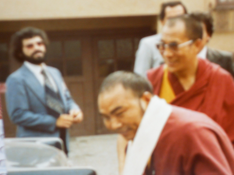 H.H. Dalai Lama at KDK